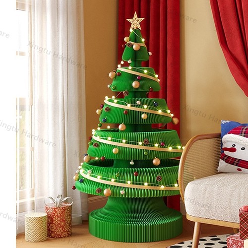 Christmas folding green tree - folding,