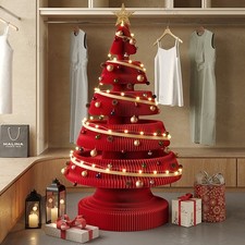 Albero di Natale Rosso