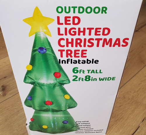 Albero natale gonfiabile - albero, di
