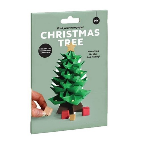 Christmas diy paper origami - christmas, 3d