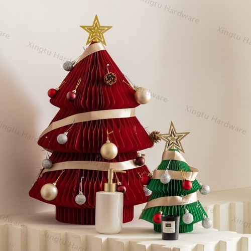 Folding christmas tree - christmas,