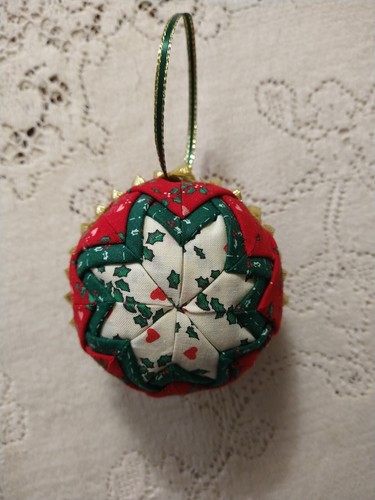 Pallina trapuntata ornamento - pallina,